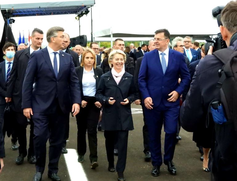 Plenković, Von der Leyen, Tegeltija