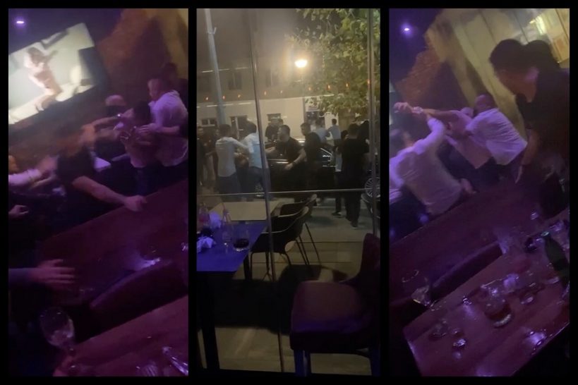 Pogledajte snimak masovne tuče iz kafića u BiH, muzika svira dok sijevaju šake na sve strane