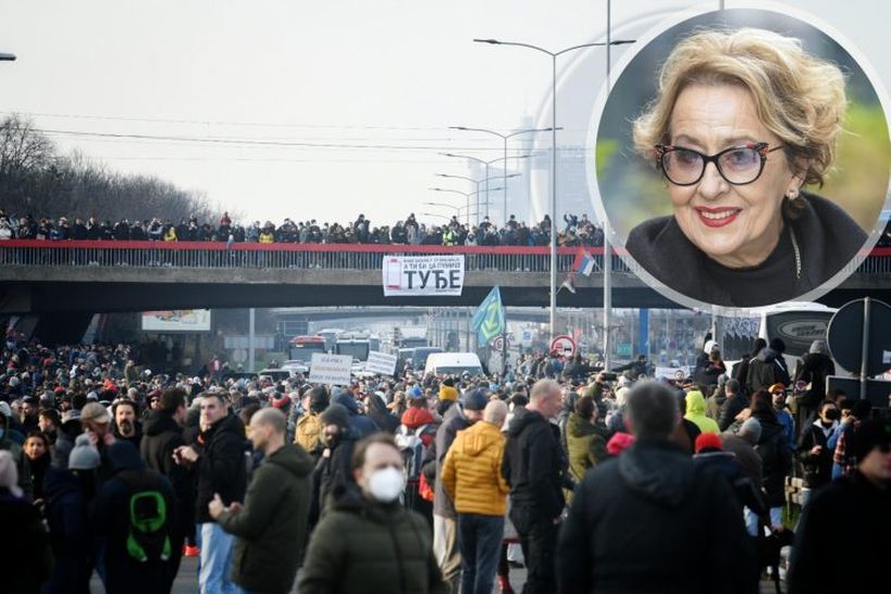 Glumica Ceca Bojković bez odugovlačenja o protestima u Srbiji: “Nema stajanja dok ne otjeramo Rio Tinto”