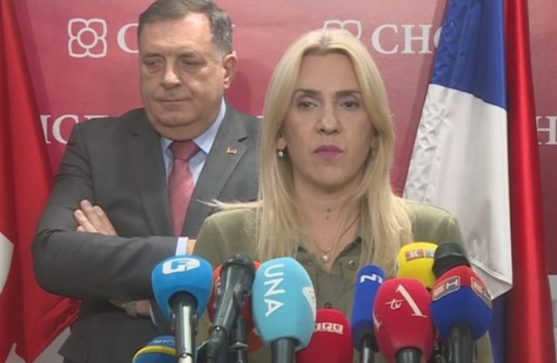 Željka Cvijanović i Milorad Dodik se obrušili na Denisa Bećirovića nakon posjete sjedištu NATO štaba u Briselu, evo šta poručuju