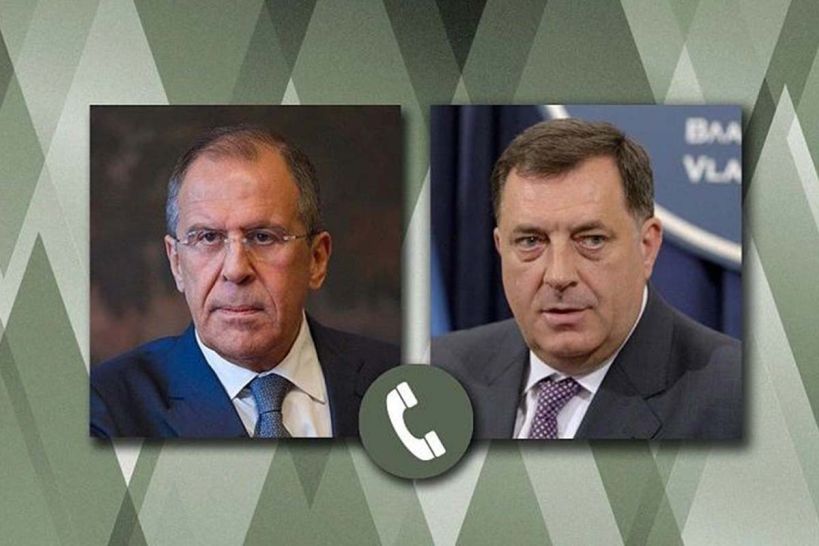 Ruska ambasada u Sarajevu informisala javnost: “Dodik razgovarao sa Lavrovom, provedba dogovora iz Moskve”