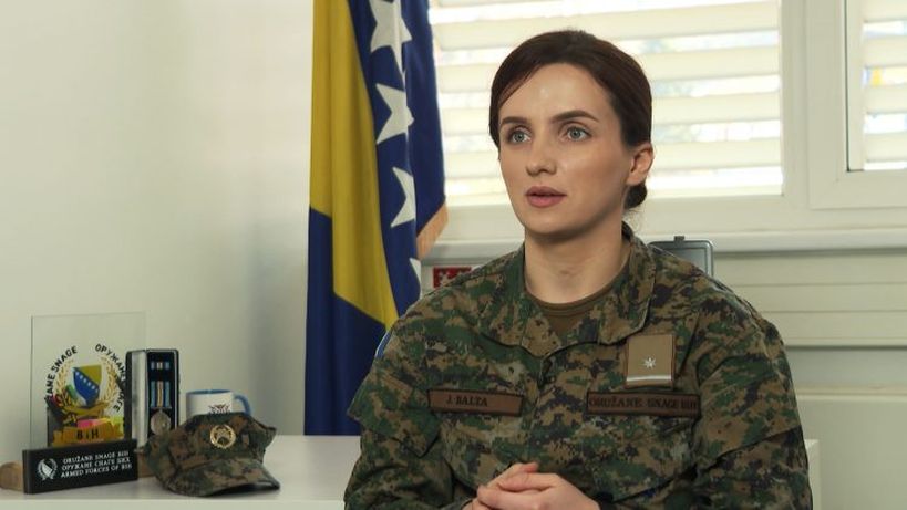 OSTVARILA ONO ŠTO JE ŽELJELA Jasmina je postala profesionalno vojno lice: Moj prvi san je bio nositi uniformu