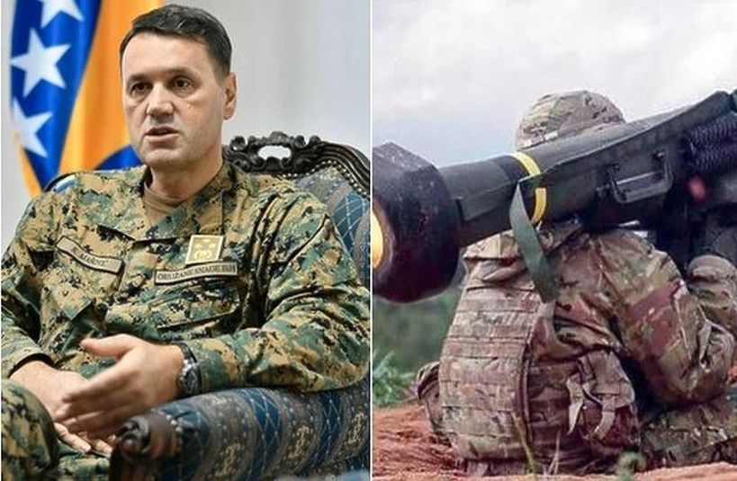 Generalpukovnik Mašović: BiH bi od SAD-a trebala nabaviti protuoklopne sisteme Javelin, ali i nove helikoptere