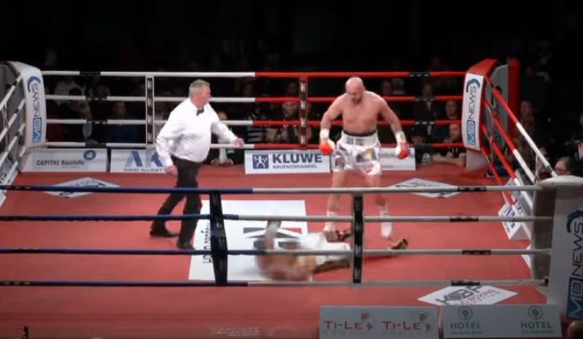 Najbolji bosanskohercegovački bokser Iron Puki brutalno nokautirao Nijemca Schimdta i postao prvak Evrope