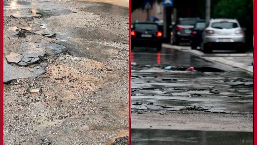 Kako je moguće da se ovo desilo, katastrofalne ceste iz BiH, pa ovo je za nepovjerovati, komadi asfalta nakon nevremena “plivali” Zenicom: Ko je kriv?