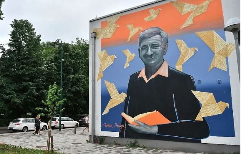 Mural posvećen Divjaku nije “popravljan” jer nije bio ni završen