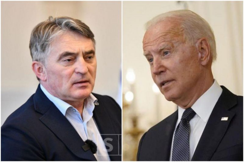 Željko Komšić uputio saučešće predsjedniku SAD Joe Bidenu