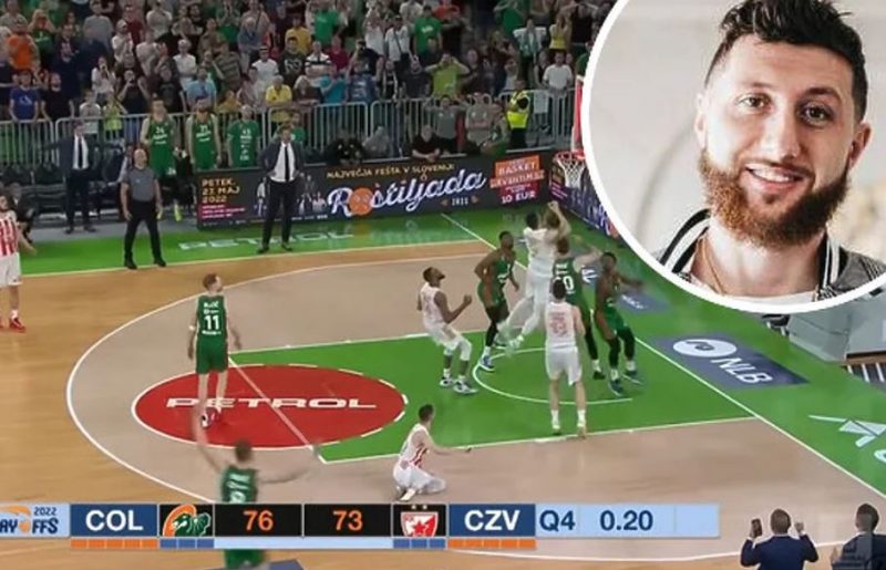 Jusuf Nurkić javno prozvao zbog bizarnog koša Crvene Zvezde u Ljubljani: Je l’ moguće ovo?