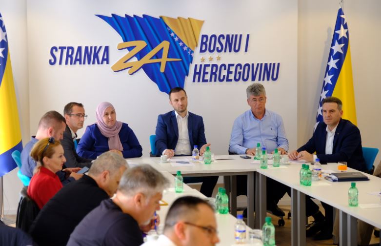 Žustro saopštenje iz Stranke za BiH: “HDZ učestvuje u destabilizaciji regiona i u Bosni i Hercegovini blokira razvoj demokratije “