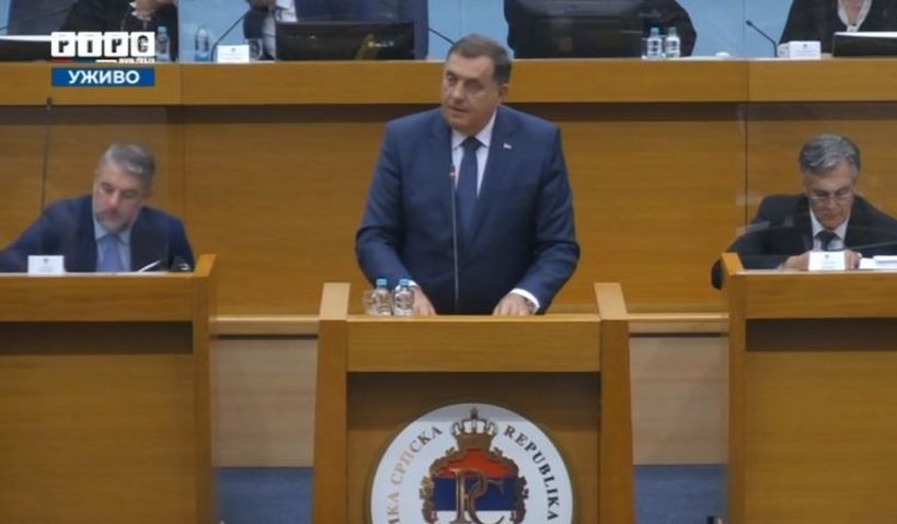 Milorad Dodik “zaorio” na posebnoj sjednici Narodne skupštine RS: “Podnijeli smo prijave protiv više ambasadora i Turković”