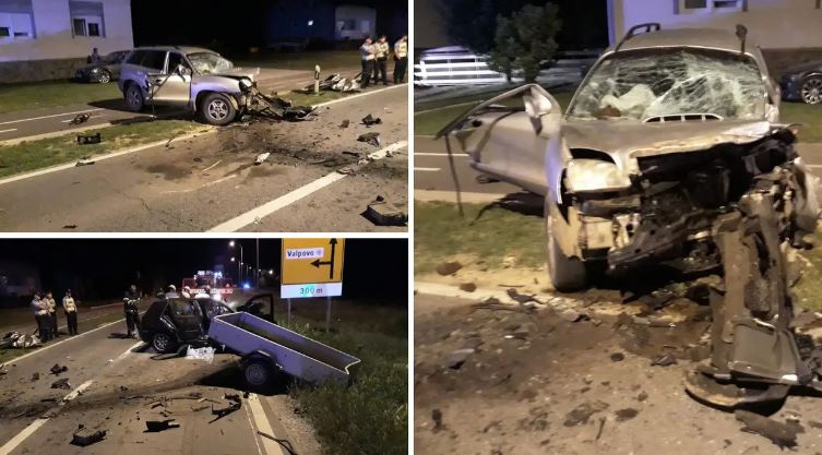 Prizori užasa: Automobili su potpuno smrskani, oglasili su se i vatrogasci, u frontalnom sudaru poginuo muškarac u Hrvatskoj