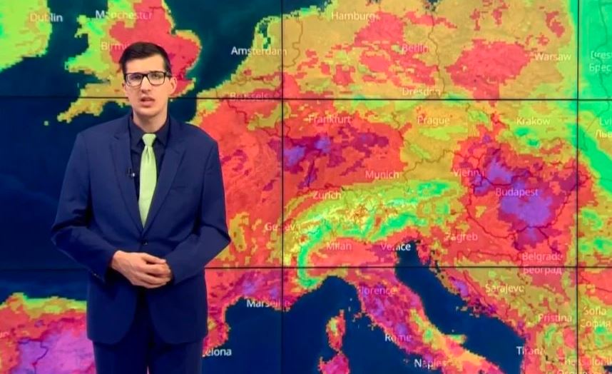 Genijalni bh. meteorolog Nedim Sladić veoma nedvosmisleno upozorava građane: “Širom Europe je sve veći rizik od nastanka požara iz dana u dan “