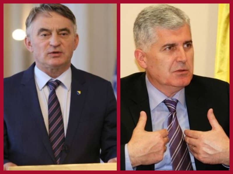 Zlatni ljiljan neće da šuti, Željko Komšić odmah jako žestoko odbrusio Draganu Čoviću: “Teritorijalna reorganizacija nije moguća, riječ je o ucjeni”