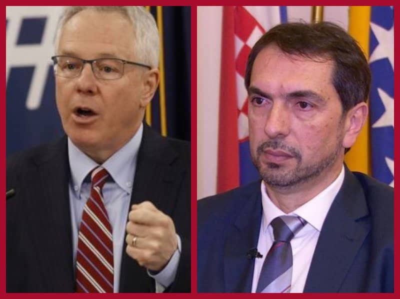 Američka ambasada u Bosni i Hercegovini vrlo oštro reagovala: “Ton Čavarinog pisma je arogantan, ignoriše da je HDZ doprinio sabotaži institucija”