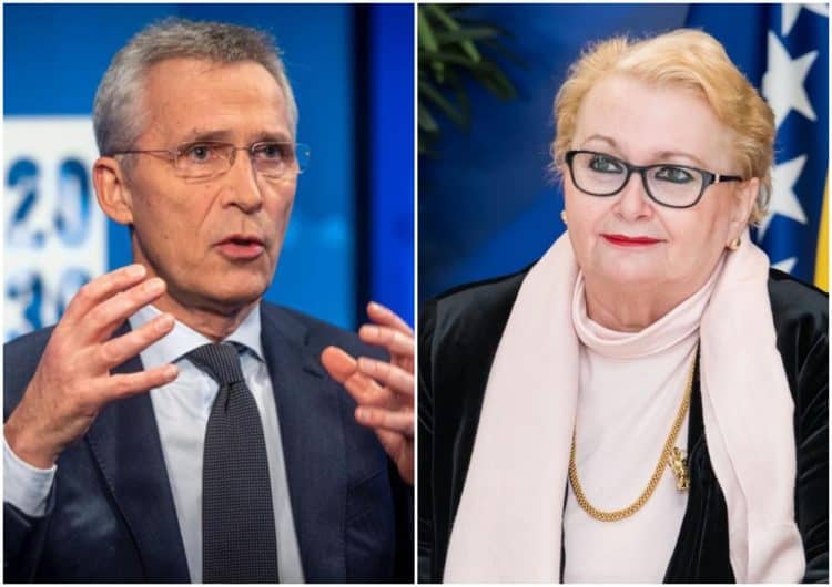 Generalni sekretar NATO-a Jens Stoltenberg pisao ministrici vanjskih poslova BiH Biseri Turković: NATO razvija set mjera posebno skrojenih za BiH