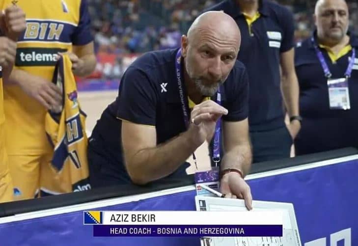 Znate li zašto FIBA selektora BiH Adisa Bećiragića potpisuje kao Aziza Bekira?