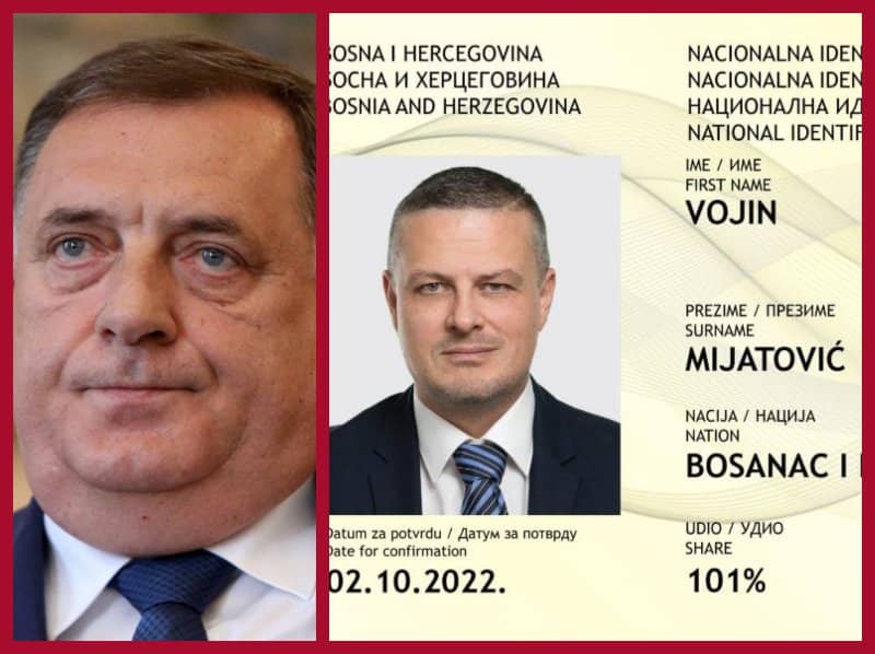 Vojin Mijatović samo jednom fotografijom i u dvije rečenice “razmontirao” namjere Milorada Dodika