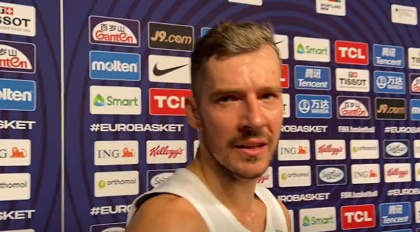 Pogledajte nervoznu reakciju slovenskog košarkaša Gorana Dragića nakon poraza od BiH, na novinarsko pitanje odgovorio: “Pitajte selektora”