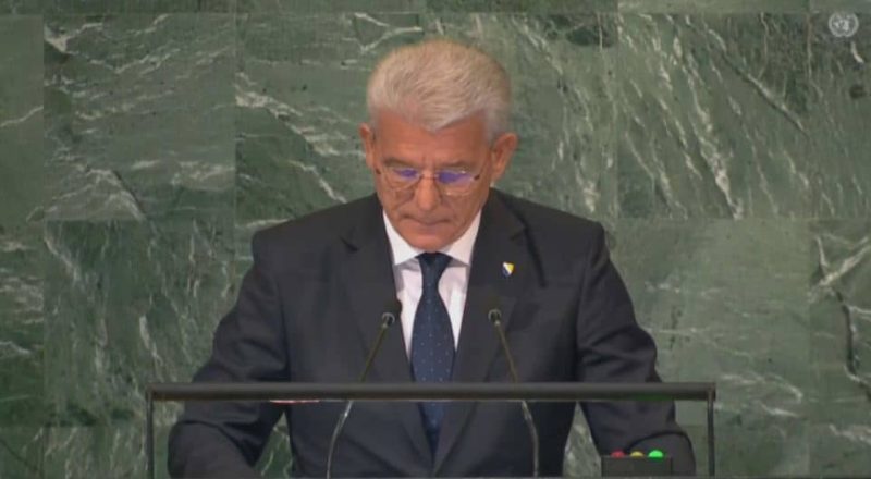 Pogledajte snimak, Šefik Džaferović na zasjedanju UN-a u New Yorku: “Ne smijemo šutjeti mi, u Bosni i Hercegovini, koji i sami imamo živo sjećanje na užase rata i agresije”