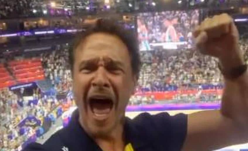 Pogledajte sa kakvim je emocijama Enis Bešlagić doživio pobjedu Zmajeva protiv Slovenije, snimak proslave je hit na društvenim mrežama