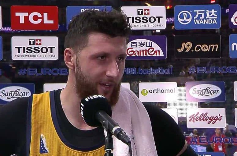 Nakon sjajnog trijumfa Jusuf Nurkić poslao veoma jasnu poruku: Evo nas u finalu, a došli smo bez pripremnih utakmica