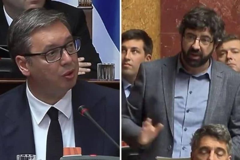 Folk stihovi u Skupštini Srbije, zastupnik poručio Vučiću: “Ti lutaš bebo, skrenuo si s puta bebo” – pogledajte snimke