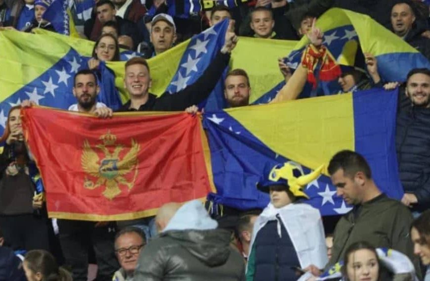 Prekrasna poruka Crnogoraca uoči utakmice sa Bosnom i Hercegovinom: Sami ste “krivi” što smo vas zavoljeli, ne zamjerite nam ako…