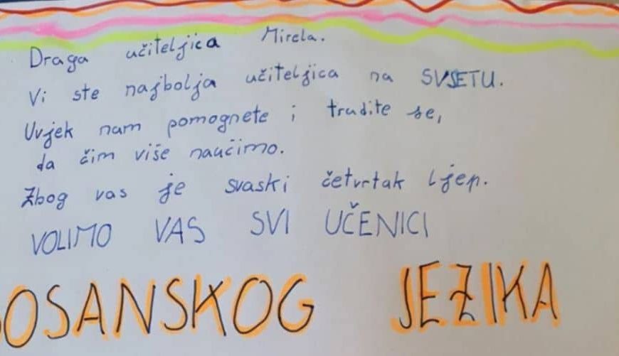 Poruka od koje hvata jeza: Ogromno je srce bosanskohercegovačke dijaspore, djeca porijeklom iz BiH uče bosanski jezik u Sloveniji