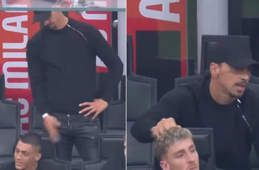 Snimak Zlatana Ibrahimovića postao je hit, pogledajte kako zadirkuje saigrače na klupi