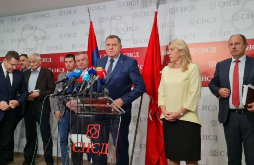 SNSD podnosi prijave protiv Centralne izborne komisije BiH, Milorad Dodik poručuje: “Ovo je napad na RS, okupimo se”