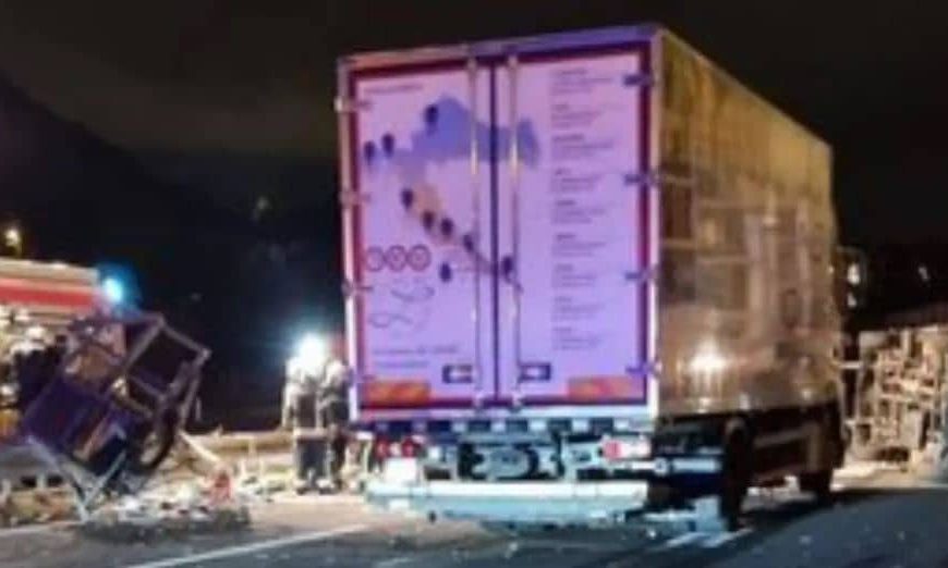 Jurio teretnim vozilom, pa naletio na radnike koji su postavljali signalizaciju: Jedan poginuo, drugi teško povrijeđen i prebačen u bolnicu u Rijeci