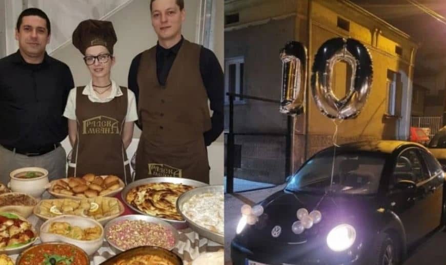 Lijepa priča obilazi Balkan: Kuharica od vlasnika restorana dobila na poklon automobi