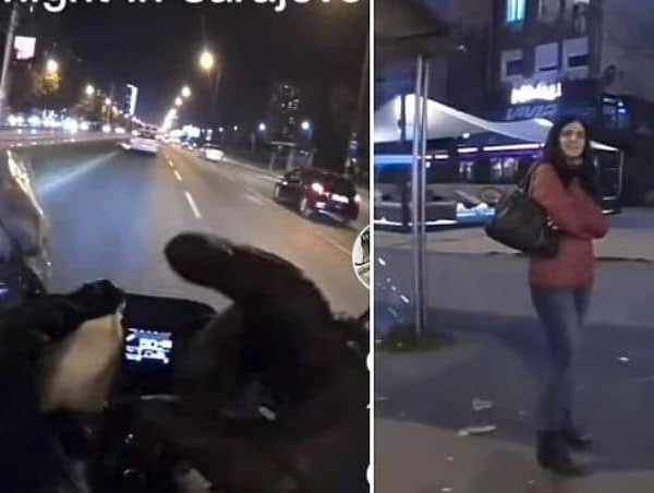 Motociklista u Sarajevu iznenadio mnoge žene potezom, pogledajte snimak i…
