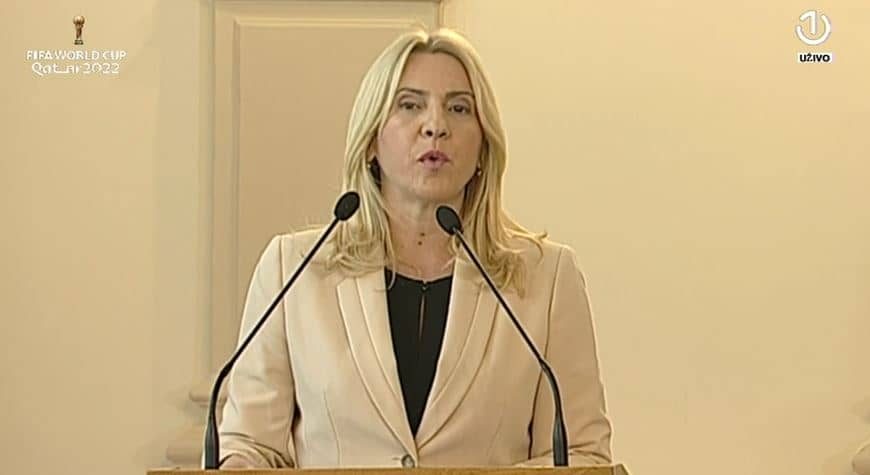 Željka Cvijanović se obratila javnosti nakon inauguracije u Predsjedništvu BiH: “Ako hoćemo da nas poštuju drugi, za početak moramo poštovati sebe”
