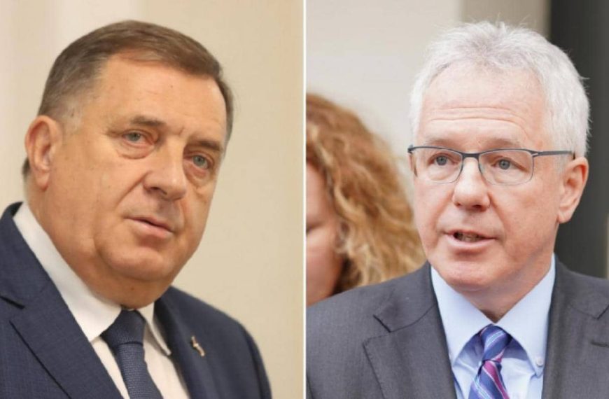 Milorad Dodik odgovorio Michaelu Murphyu: “Zašto ste zbog ličnog hira, sujete i frustracije ostavili stotine ljudi bez osnovnog ljudskog prava”