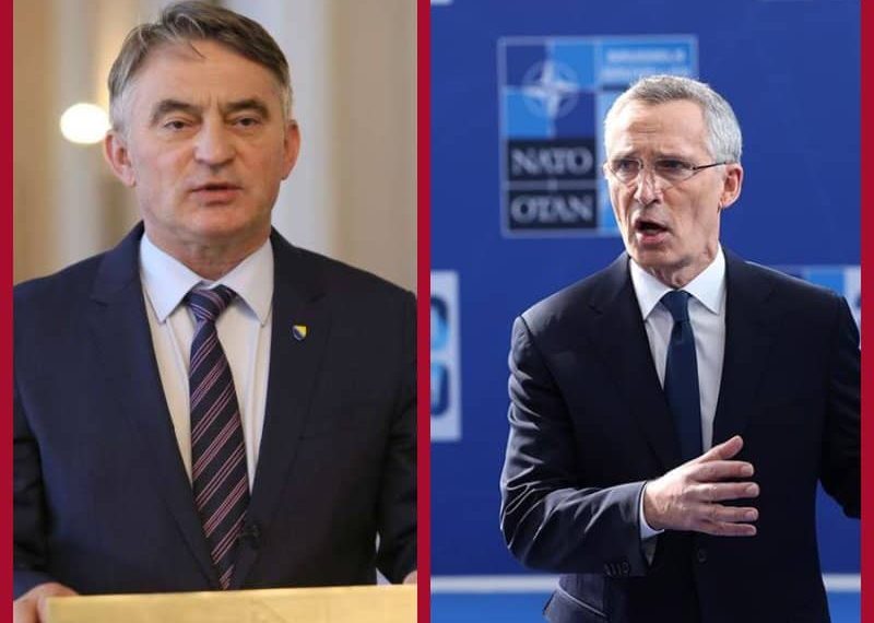 Željko Komšić pisao generalnom sekretaru NATO-a Jensu Stoltenbergu: “Neprimjereno je da Hrvatska šalje vojsku u BiH”