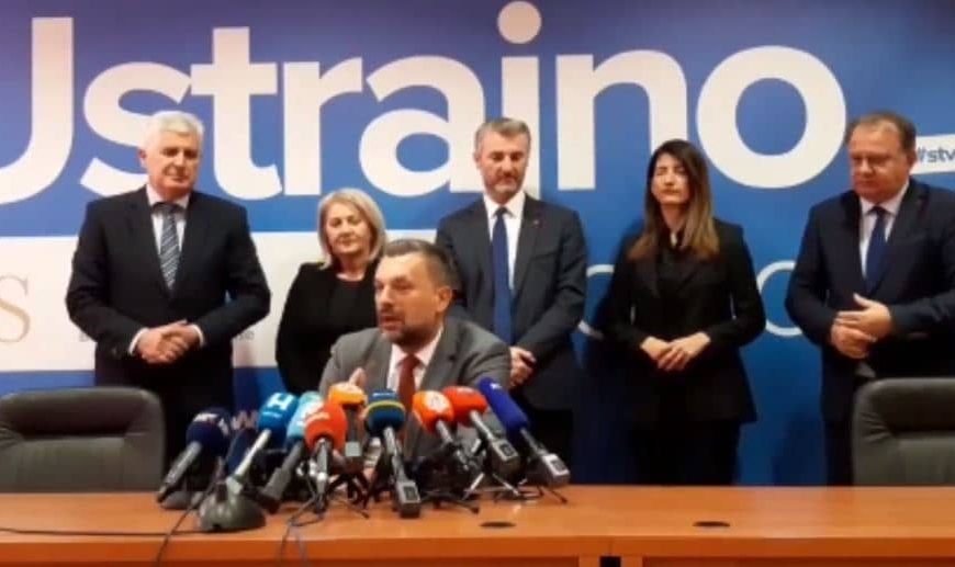Elmedin Konaković se oglasio nakon sastanka sa liderom HDZ-a Draganom Čovićem u Mostaru: “Dogovoriti se sa što manje uplitanja izvana”
