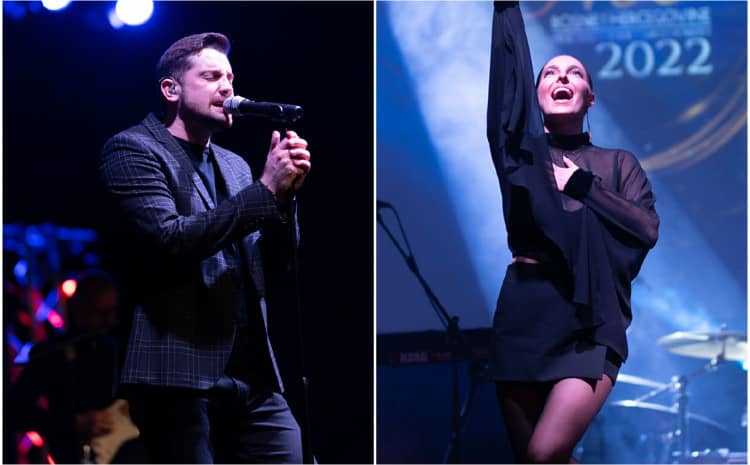 Popularni pjevači iz BiH Mirza Selimović i Džejla Ramović oduševili bh. dijasporce koncertom u njemačkom gradu Frankfurtu