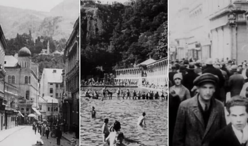 Snimci iz arhive Filmskog centra: Pogledajte kako je Sarajevo izgledalo davne 1920. godine