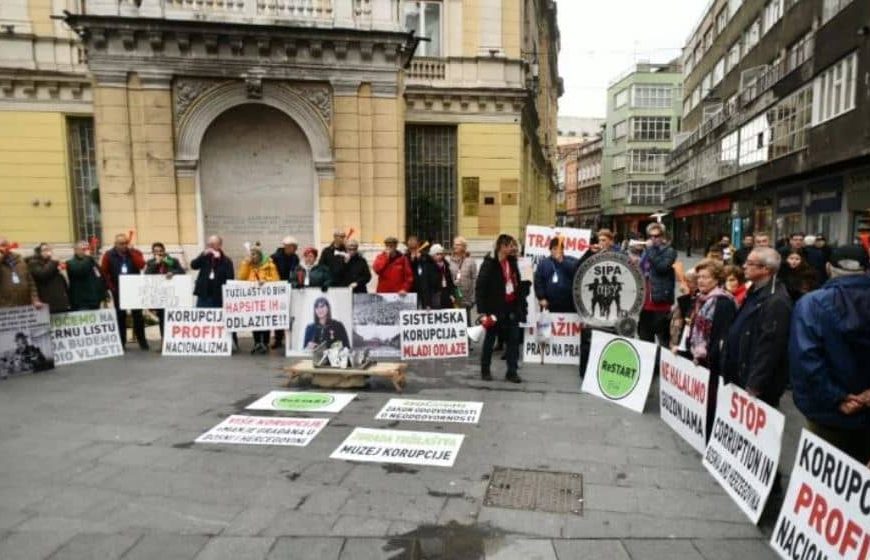 Protestna šetnja Sarajlija, imaju zahtjeve za VSTV, Tužilaštvo i Sud BiH