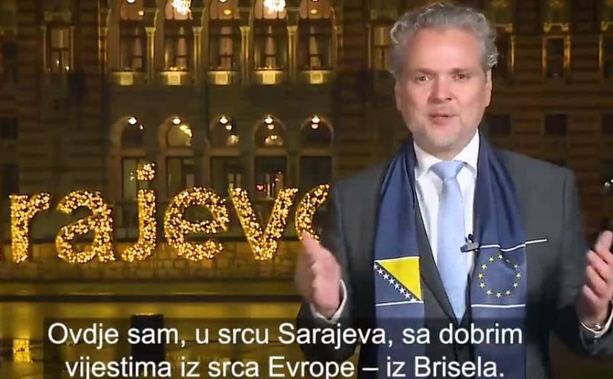 Johann Sattler, specijalni predstavnik EU u BiH, nakon dodijele kandidatskog statusa: “Naš znak da vjerujemo u ovu zemlju i da dijelimo vaše nade za bolju budućnost”