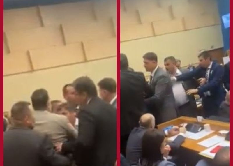 Pogledajte snimak, nastala je “gužva” u NSRS zbog Nebojše Vukanovića i Petka Rankića: “Uskomešali” su se brojni političari
