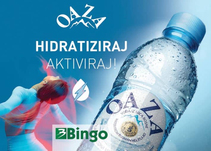 Hidriraj se i aktiviraj se jer Oaza i Bingo te nagrađuju