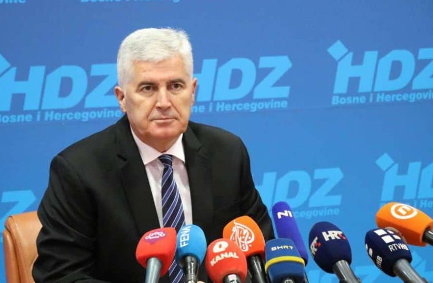 Lider HDZ-a Dragan Čović “puca” od samopouzdanja: “Sasvim je sigurno da ćemo pokrenuti proceduru razrješenja CIK-a”
