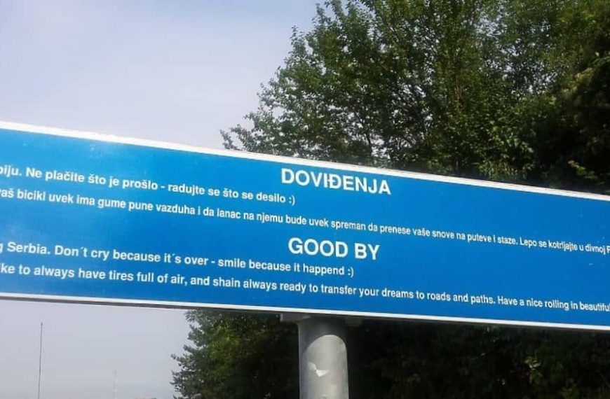 Natpis granice Srbije postao predmet ismijavanja na društvenim mrežama, pogledajte zašto