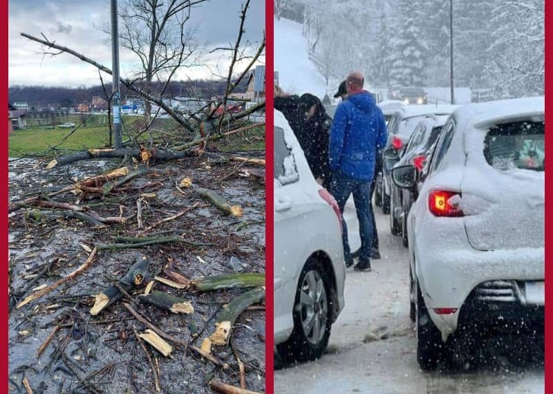 Nakon susjedstva, snažno nevrijeme stiglo je i u Bosnu i Hercegovinu: Izdato je upozorenje zbog pojačanog olujnog vjetra