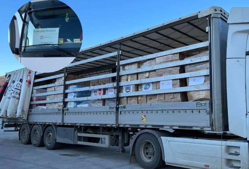 Prvi šleper prehrambenih proizvoda AS Holdinga krenuo za Tursku
