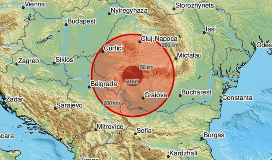 Snažan je zemljotres ponovo pogodio Rumuniju
