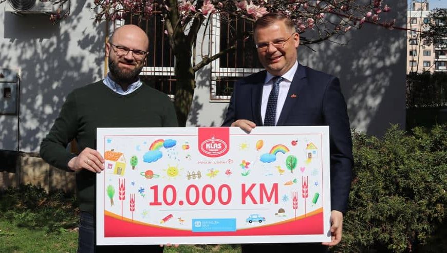 Klas podržao porodice iz SOS Dječijih sela u BiH donacijom u iznosu od 10.000 KM