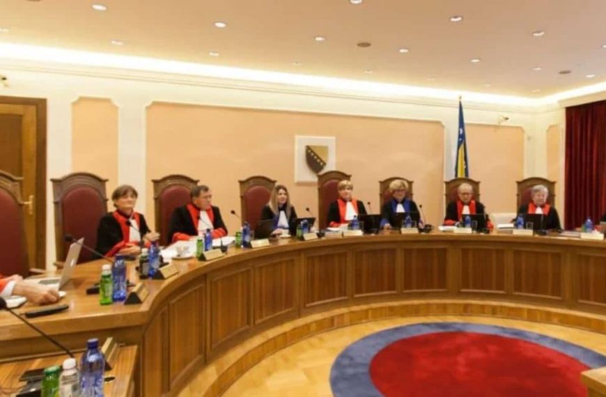 Ustavni sud Bosne i Hercegovine privremeno stavio van snage Zakon o nepokretnoj imovini RS